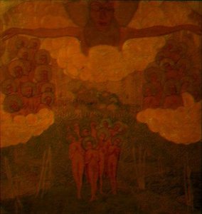 Triunfo dos Céus, estudar para um fresco de Kazimir Severinovich Malevich