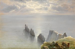 The Needles, Isle of Wight (óleo sobre tela)