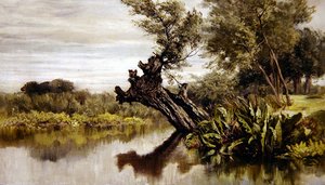 A árvore de salgueiro (óleo sobre tela)