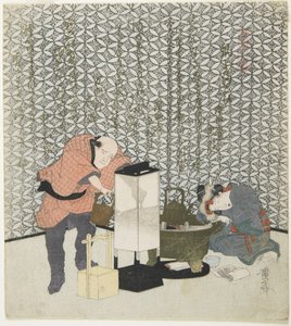 Ratos Felizes, 1828 de Keisai Eisen