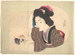 Gravura de Keisai Eisen