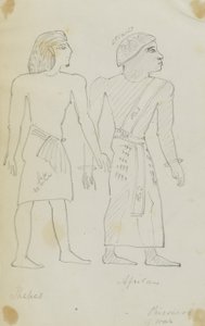 Prisioneiros de guerra (egípcios e africanos) de Kellogg, Miner Kilbourne