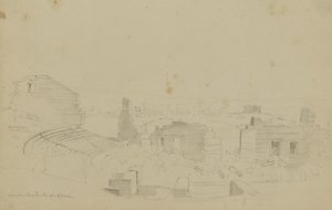Vista do teatro no Azani de Kellogg, Miner Kilbourne