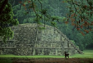 Honduras; Copan; Maya de Kenneth Garrett