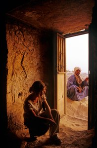 Túmulos do Norte, Túmulos reais em Amarna, Egipto de Kenneth Garrett