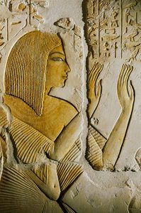 Túmulo de Maia; Egipto; Arqueologia; Novo Reino; Saqqara, período Amarna, arte, 2002 (foto) de Kenneth Garrett