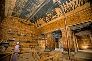 Túmulo de Seti I, Novo Reino, Vale dos Reis, Egipto, Faraó, Rei, astronómico...