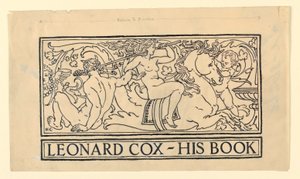 Exemplar para Leonard Cox de Kenyon Cox