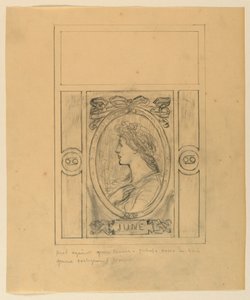Design para capa de revista de Kenyon Cox