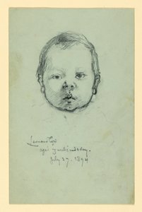 Retrato de Leonard Cox de Kenyon Cox