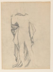 Estudo para figura masculina de Kenyon Cox
