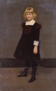 Sem título, Retrato de uma jovem, c. 1900. de Kenyon Cox