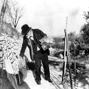 Pintura de Paul Cezanne em Aix-en-Provence