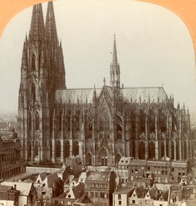 Catedral de Colônia, Colônia, Alemanha, c1900.