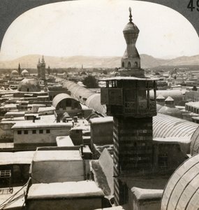 Damasco, Síria, em 1900.