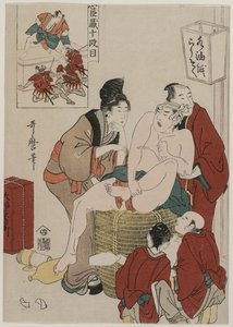 Chushingura: Ato X do Armazém da Lealdade de Kitagawa Utamaro