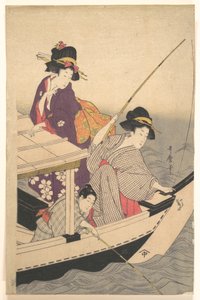 Pesca de Kitagawa Utamaro