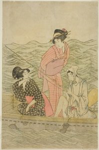 Excursão de pesca de Kitagawa Utamaro