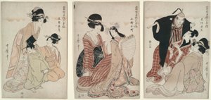 Tenha pena dos Poetas Imortais de Kitagawa Utamaro