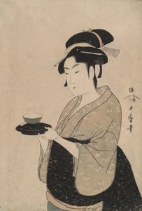 Okita, uma jovem de uma casa de chá