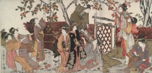 Colectores Persimmon de Kitagawa Utamaro