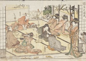 Regras de conduta nos bairros de diversão de Kitagawa Utamaro
