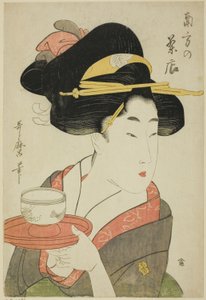 Casa de chá do sul de Kitagawa Utamaro