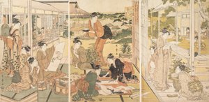 The Four Accomplishments Kinkishoga, ca. 1788-90. de Kitagawa Utamaro