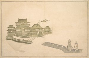 O Palácio na Lua, 8º mês, 1789. de Kitagawa Utamaro