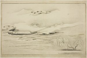 Towing a Barge in the Snow, do álbum The Silver World de Kitagawa Utamaro