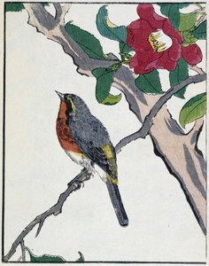 Desenho japonês de Kitao Kosuisai