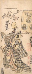 O ator Ichimza Uzaemon IX, 1769 cedo. de Kitao Shigemasa