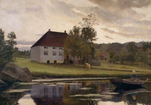 Bossevig, após o pôr do sol