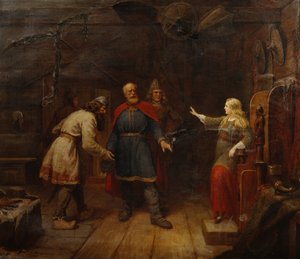 Harald propõe a Gyda de Knud Bergslien