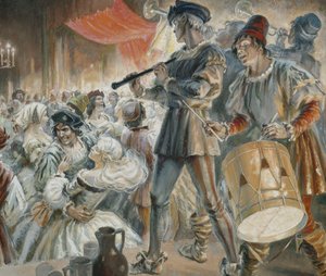 Uma dança alegre de Knut Axel Hansen