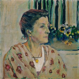 Charlotte Moser, irmã da artista de Koloman Moser