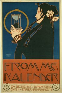 Calendário de Frommes, 1903 de Koloman Moser