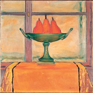 Früchtestilleben - Natureza-morta com frutos ... (óleo sobre tela) de Koloman Moser