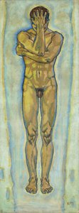 Masculino nu amarelo e azul, c. 1913