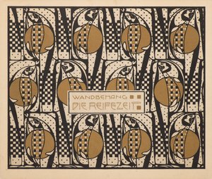 A hora da fruição, 1901. de Koloman Moser