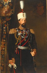 Retrato do príncipe Alexandre I da Bulgária 1857-1893, 1881.