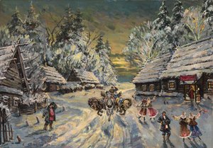 Inverno russo de Konstantin Alekseevich Korovin