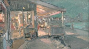 Casa de Chá na Crimeia de Konstantin Alekseevich Korovin