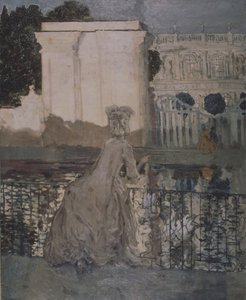 Senhora na lagoa de Konstantin Andreevic Somov