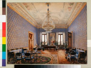 Interiores do Palácio de Inverno (Palais d
