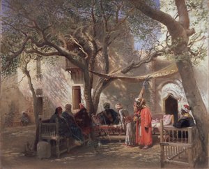Dervixes no Cairo de Konstantin Egorovich Makovsky