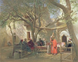 Dervixes no Cairo de Konstantin Egorovich Makovsky