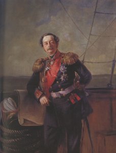Retrato do conde Nikolay Nikolayevich Muravyov-Amursky 1809-1881, 1863