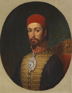 Retrato do Sultão Abdülmecid I, c. 1846 de Konstantin Johann Franz Cretius