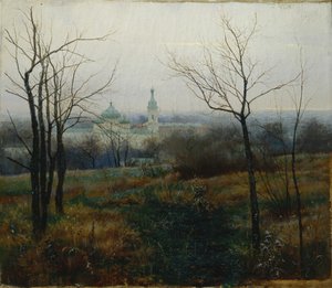O outono acabou, 1887 de Konstantin Konstantinovich Pervukhin
